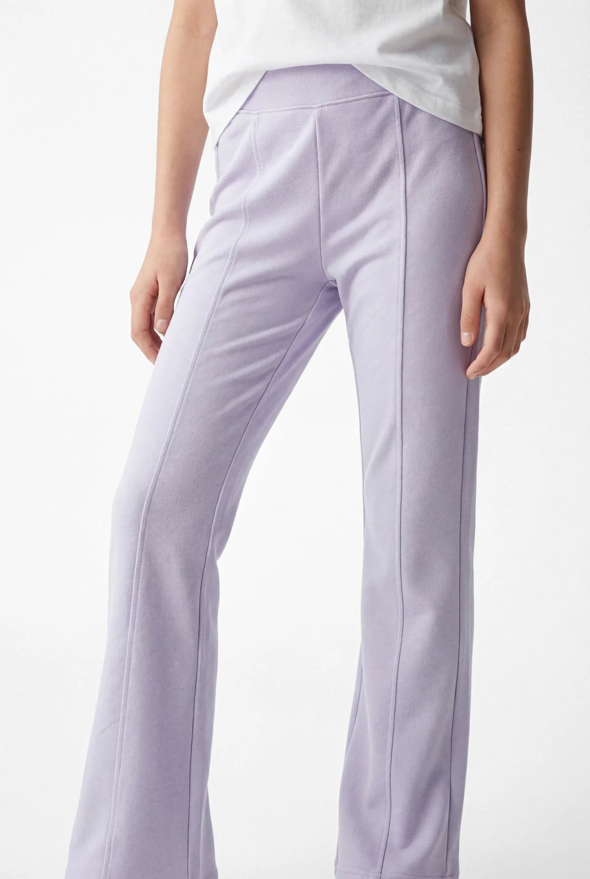 بنطلون بناتي بخصر مطاطي