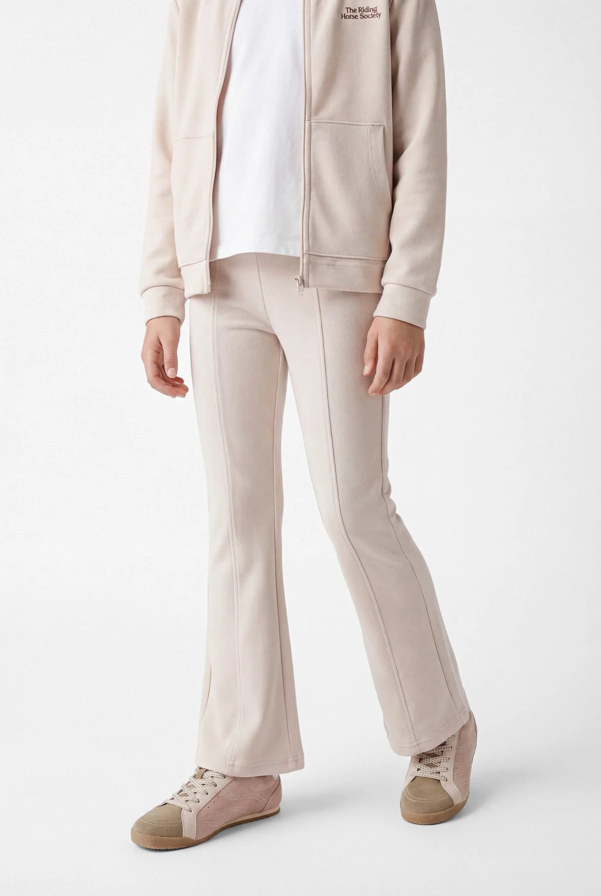 بنطلون بناتي بخصر مطاطي