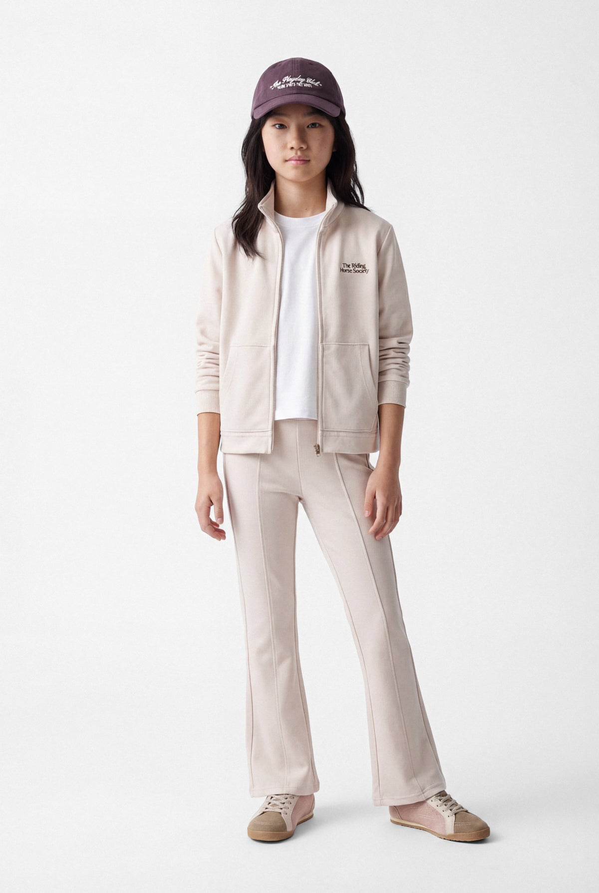 بنطلون بناتي بخصر مطاطي