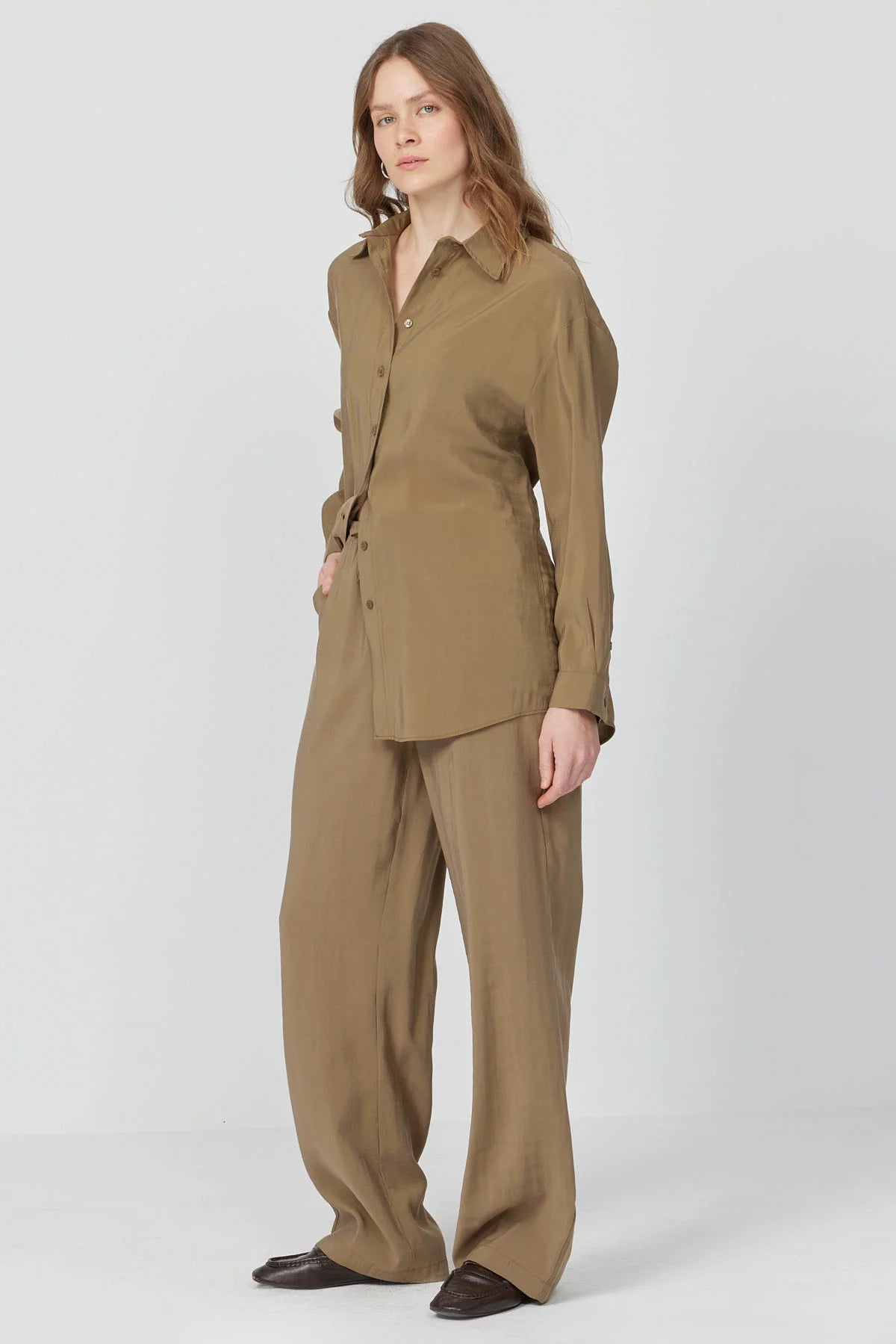 Kadın Geniş Paçalı Pantolon