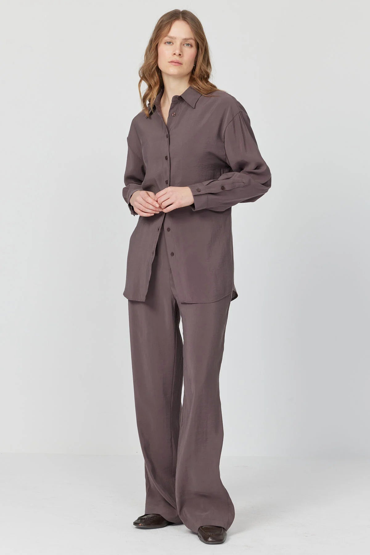 Kadın Geniş Paçalı Pantolon