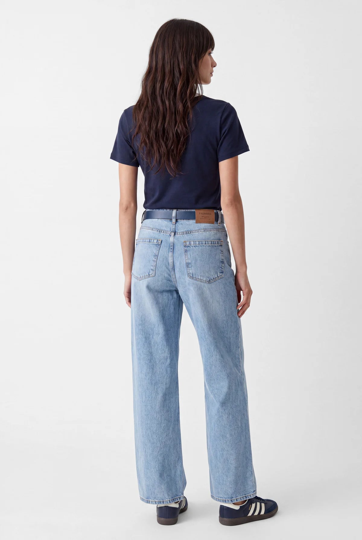 Women's High Waist Wide Leg Jeans