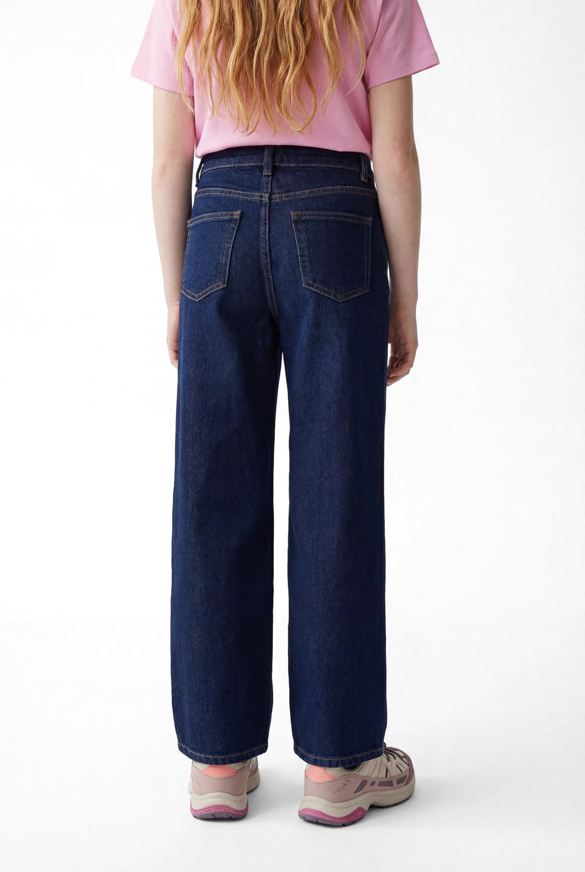 Girls' Wide Leg Jeans