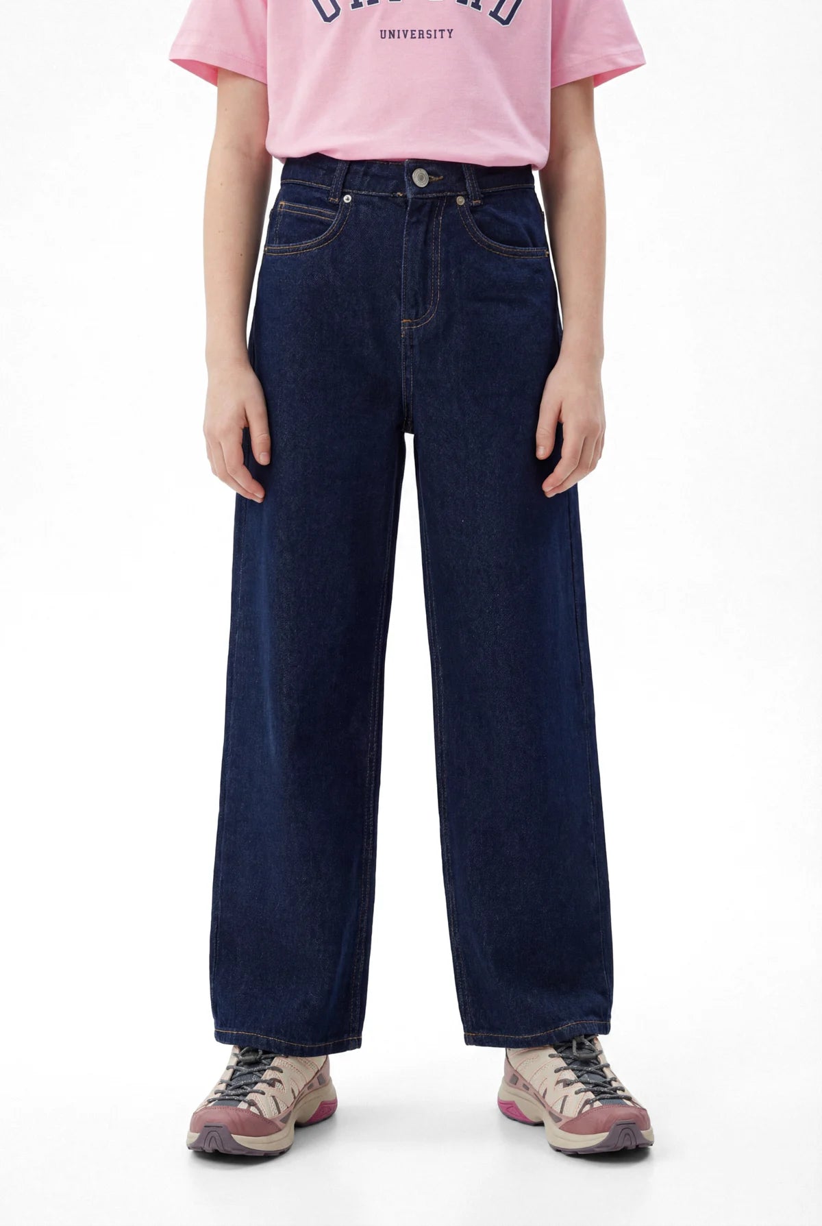 Girls' Wide Leg Jeans