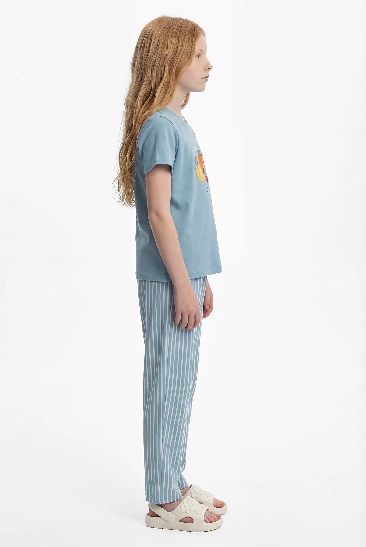 Girls' Basic Pajama Set