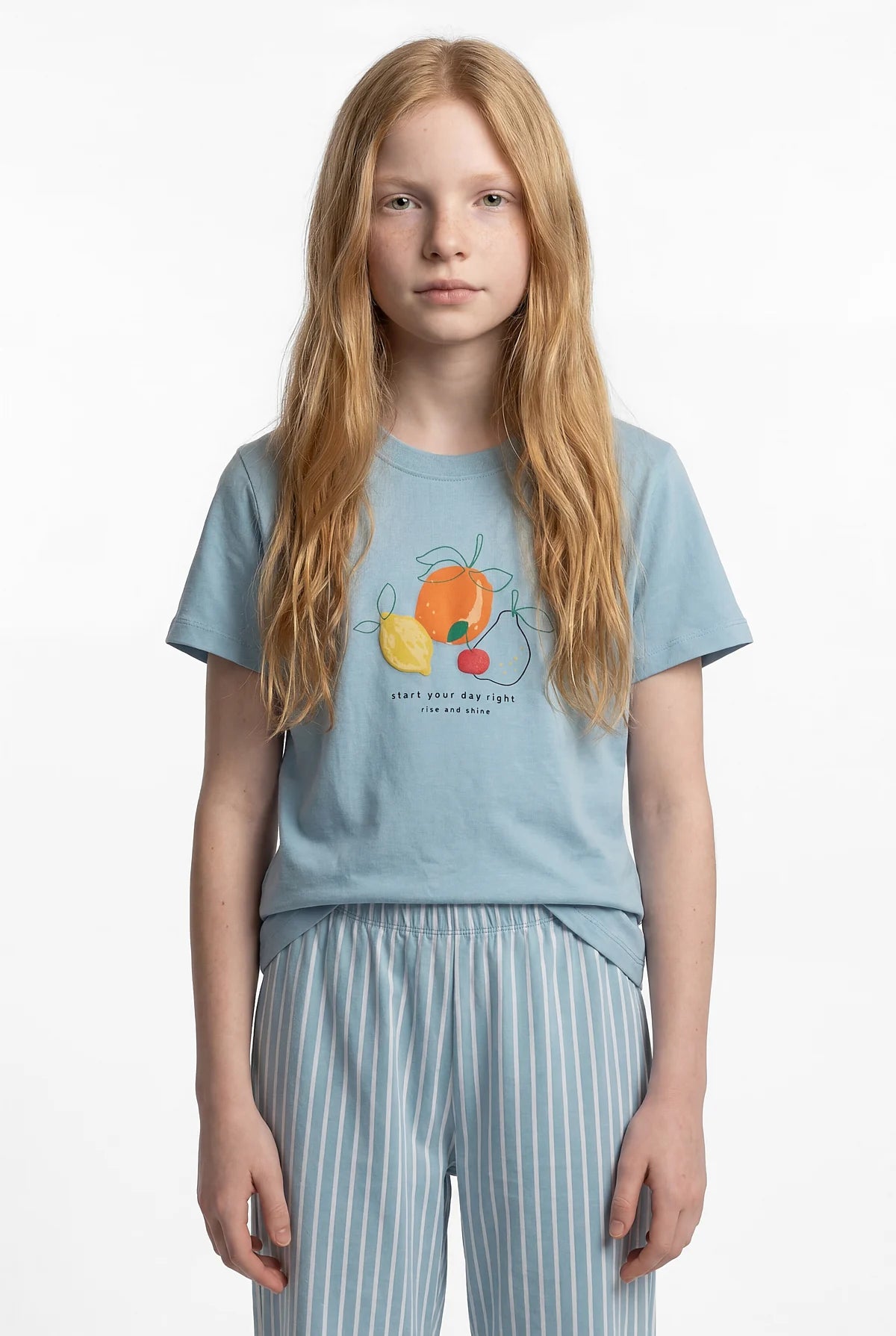 Girls' Basic Pajama Set