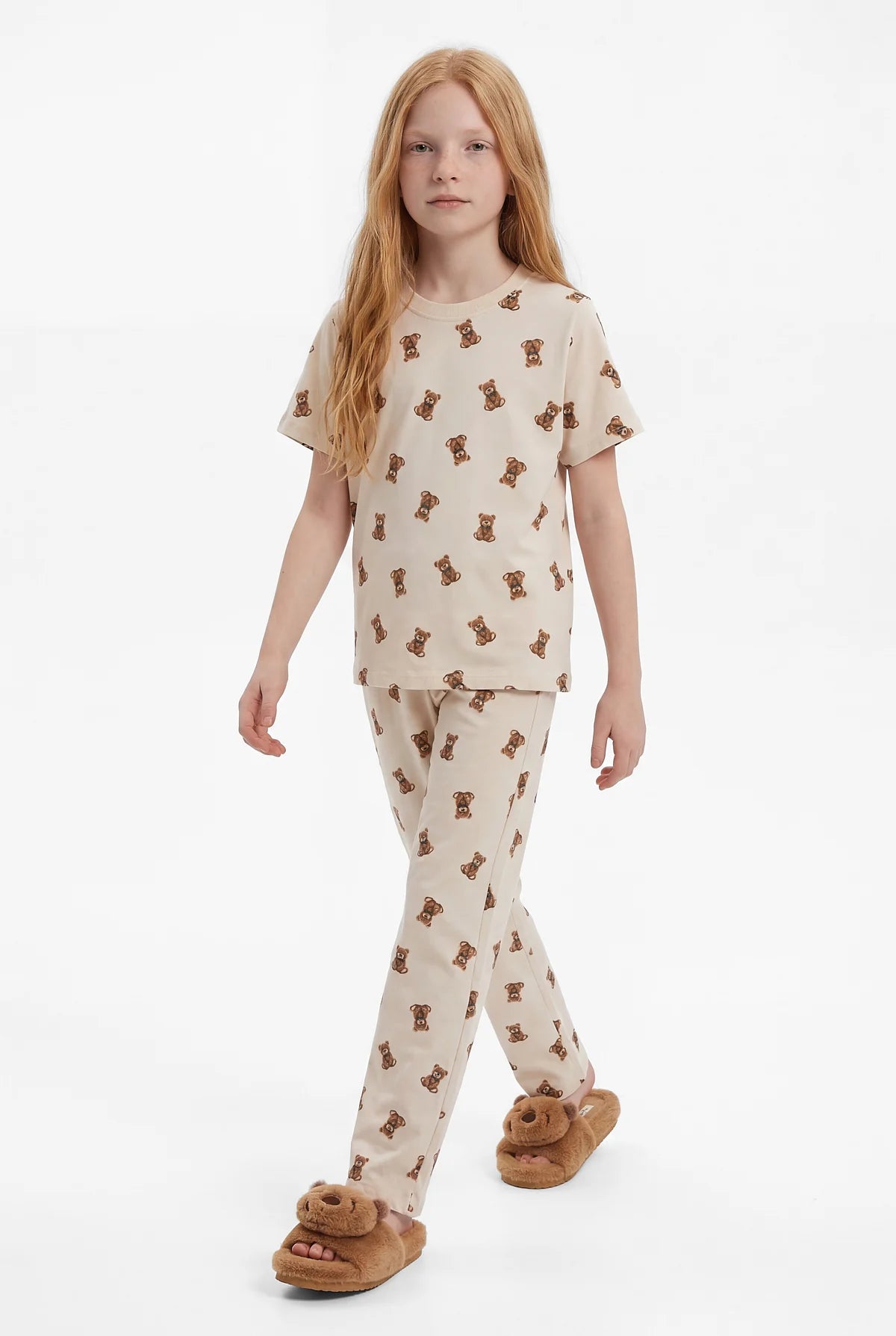 Girls' Printed Pajama Set