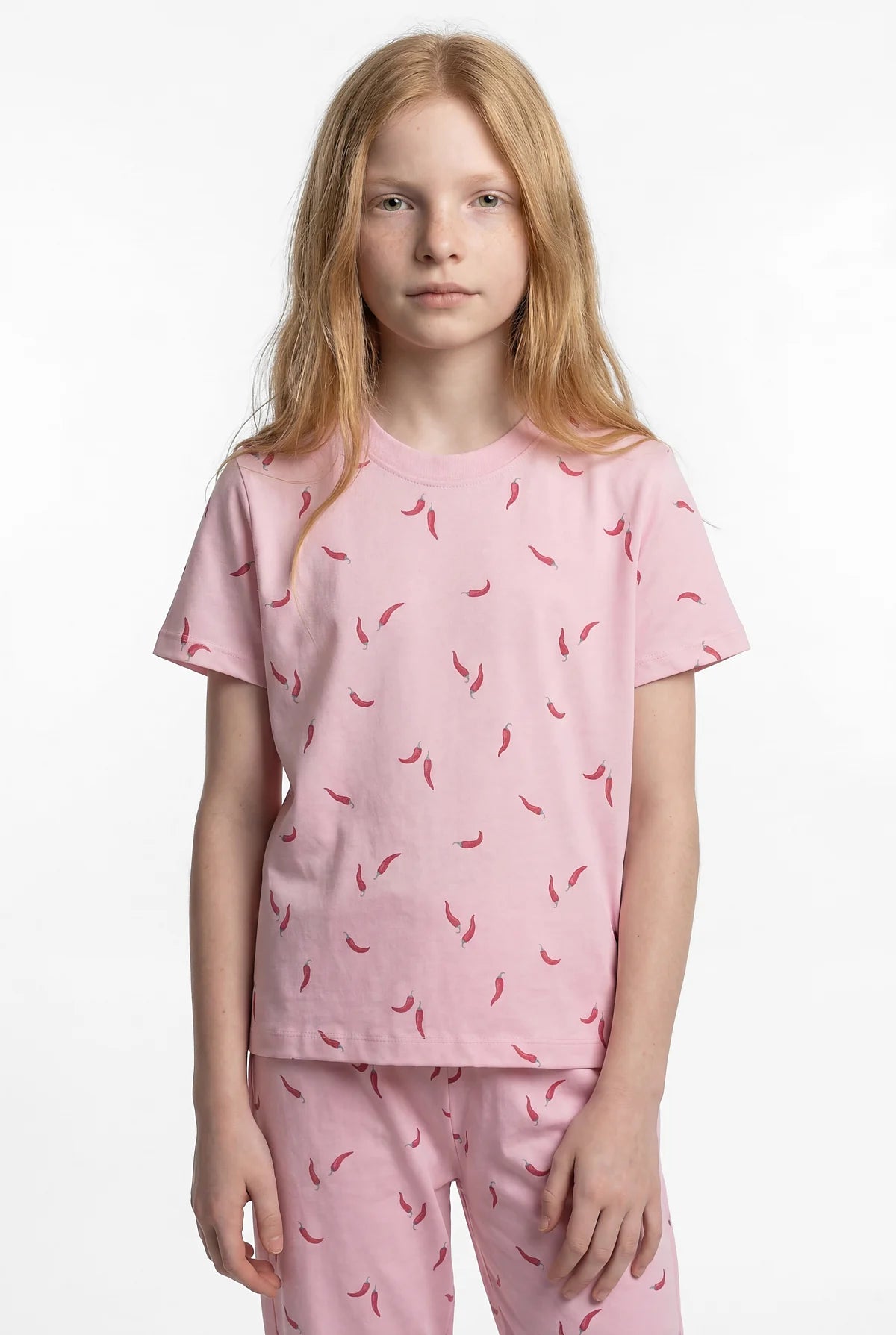 Girls' Printed Pajama Set