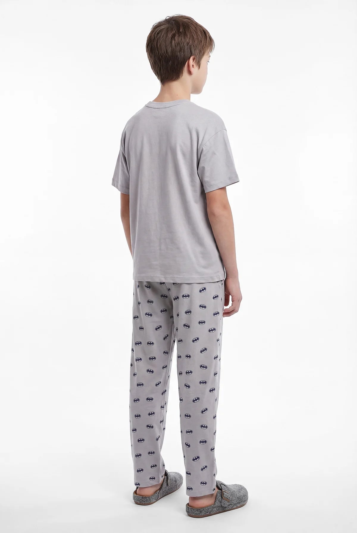 Boys' Short-Sleeved Printed Pajama Set