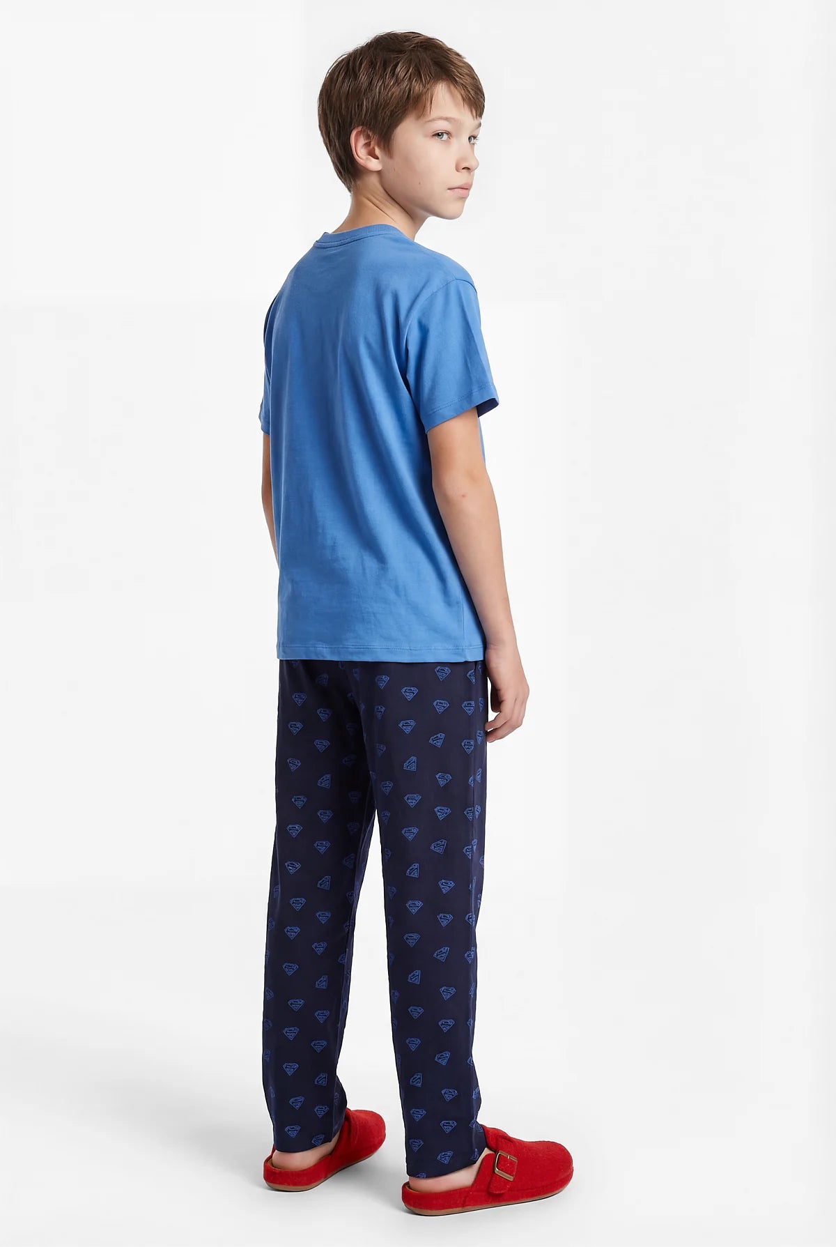 Boys' Printed Basic Pajama Set