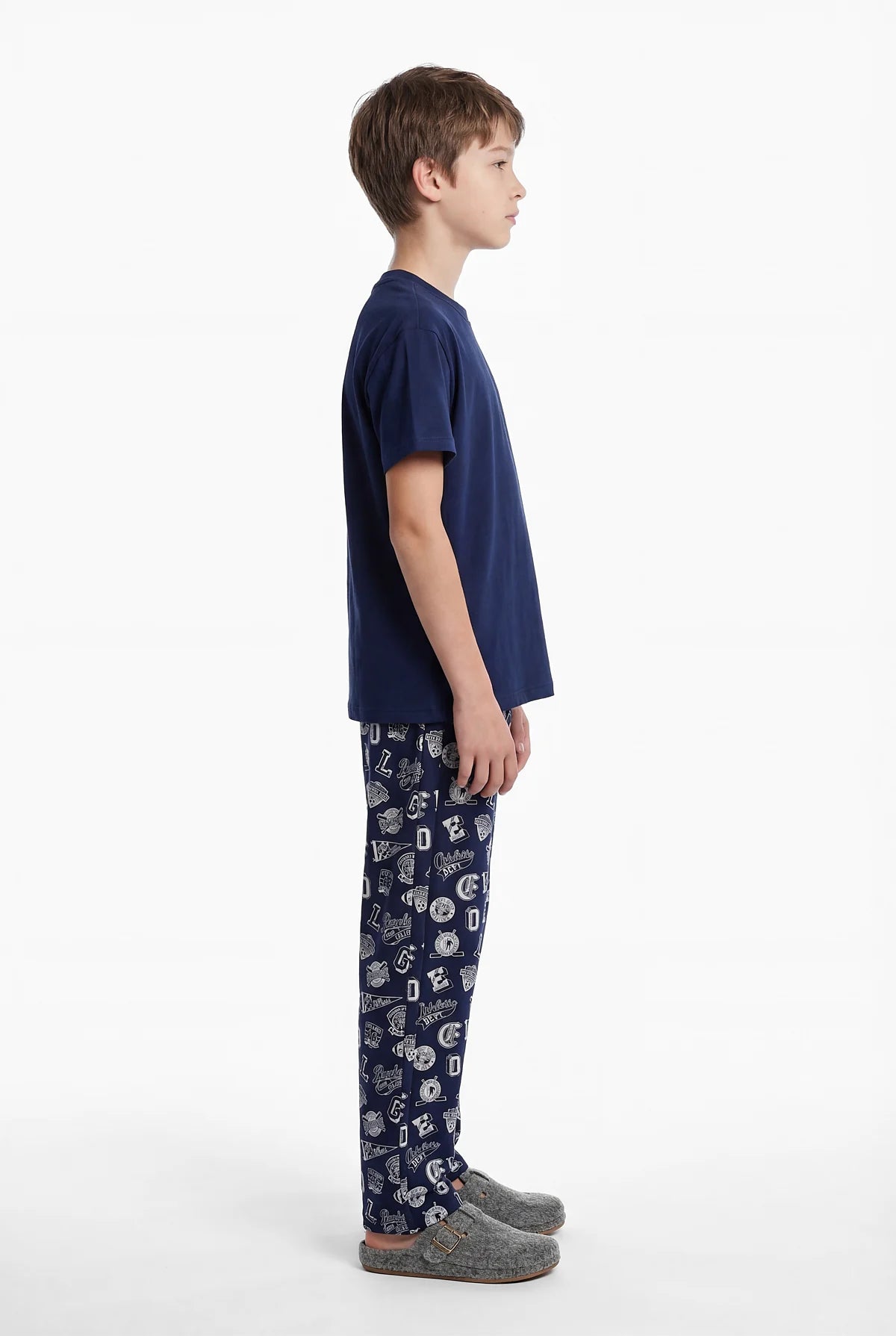 Boys' Printed Pajama Set