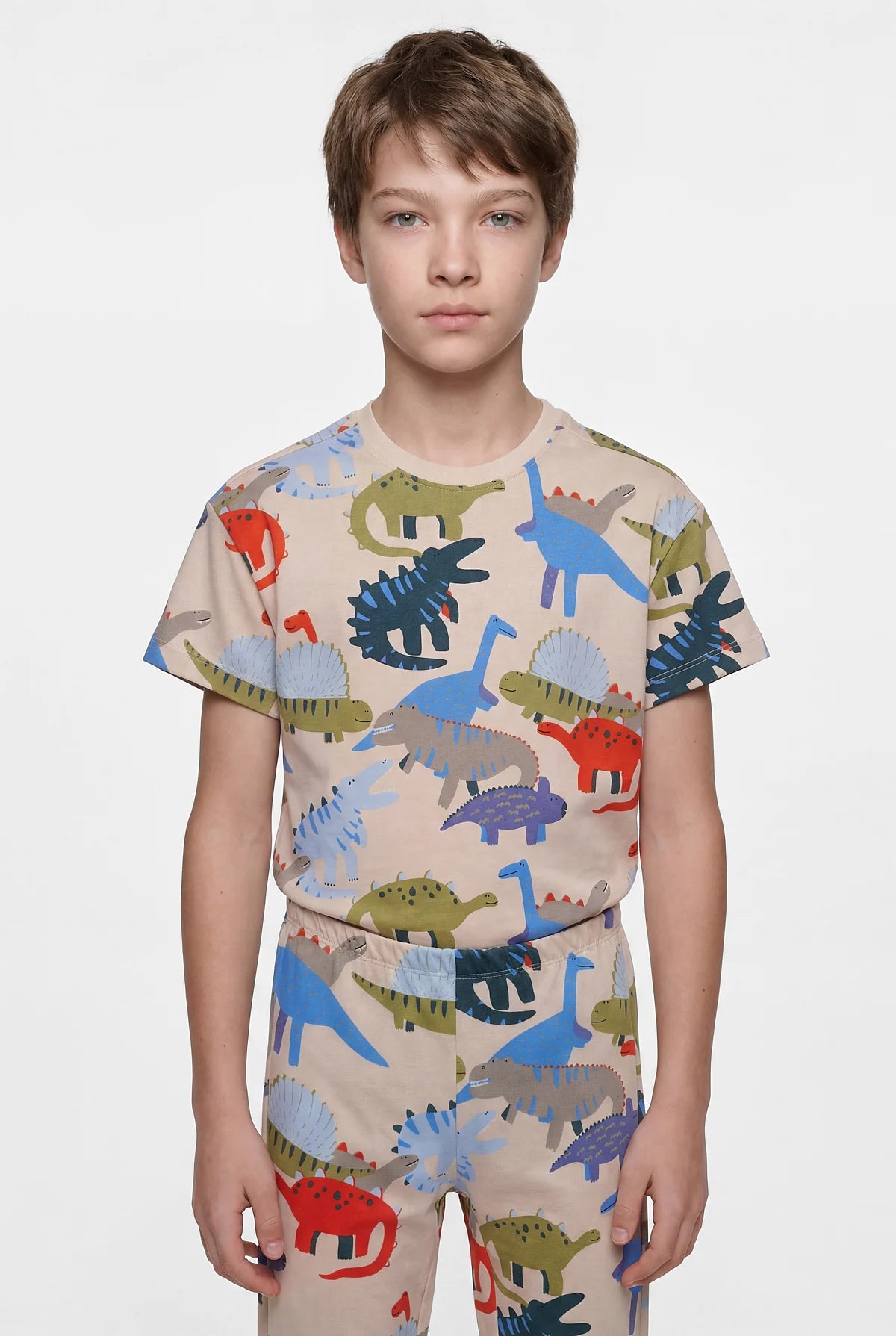 Boys' Patterned Pajama Set