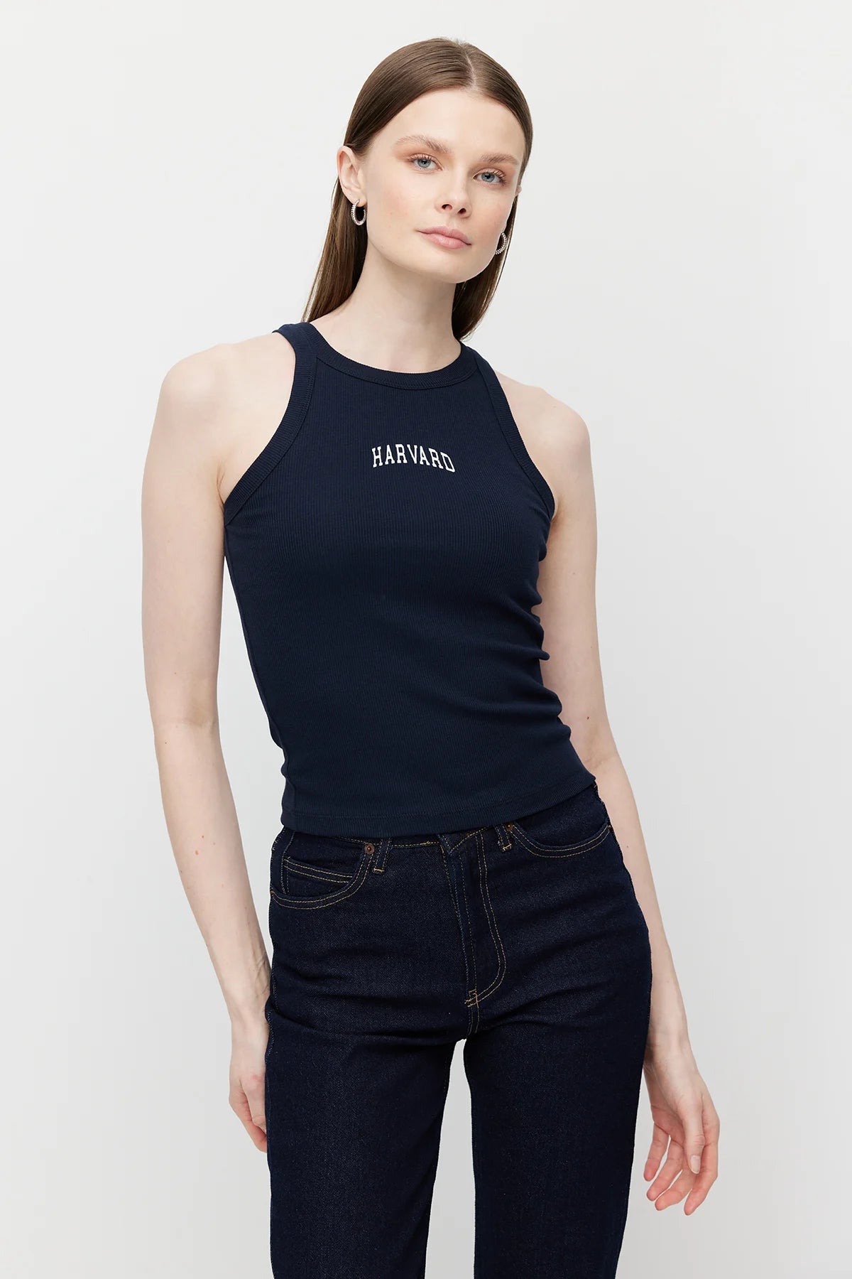 بدلة نسائية مطبوعة برقبة هالتر