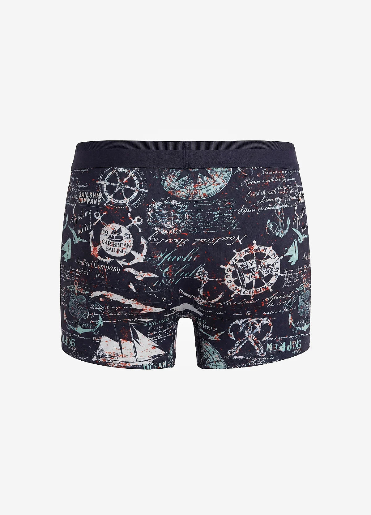 Erkek Baskılı Kısa Boxer Şort