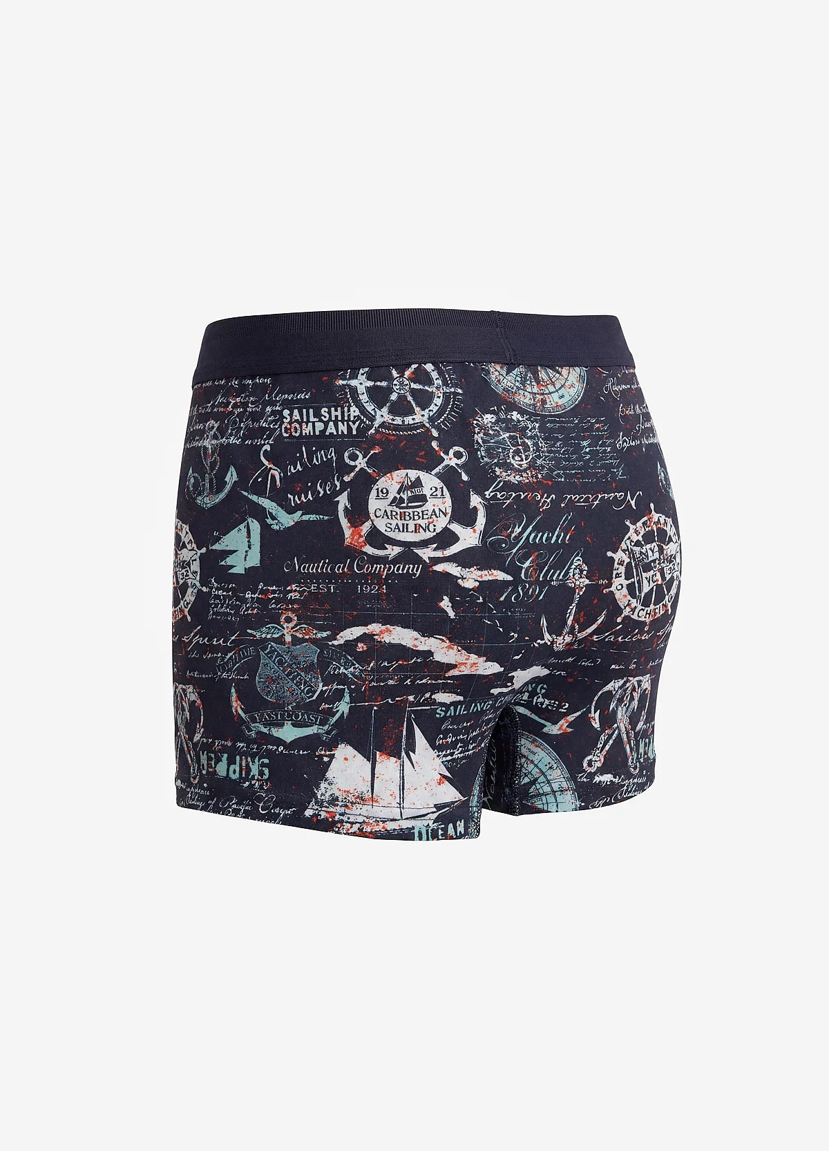 Erkek Baskılı Kısa Boxer Şort