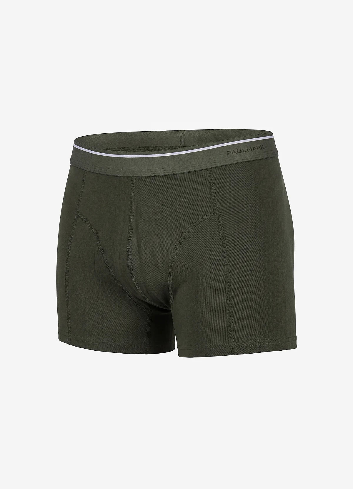 Erkek Pamuk Karışımı Düz Renk Boxer Şort