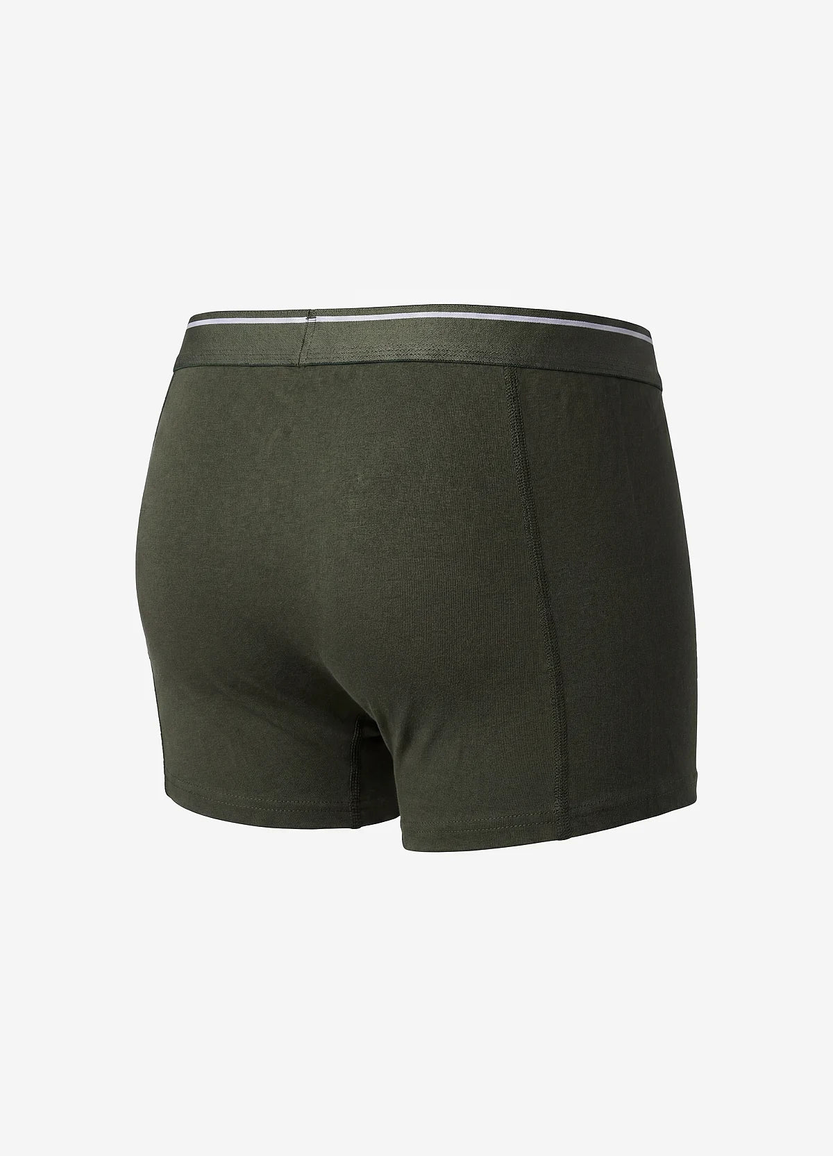 Erkek Pamuk Karışımı Düz Renk Boxer Şort