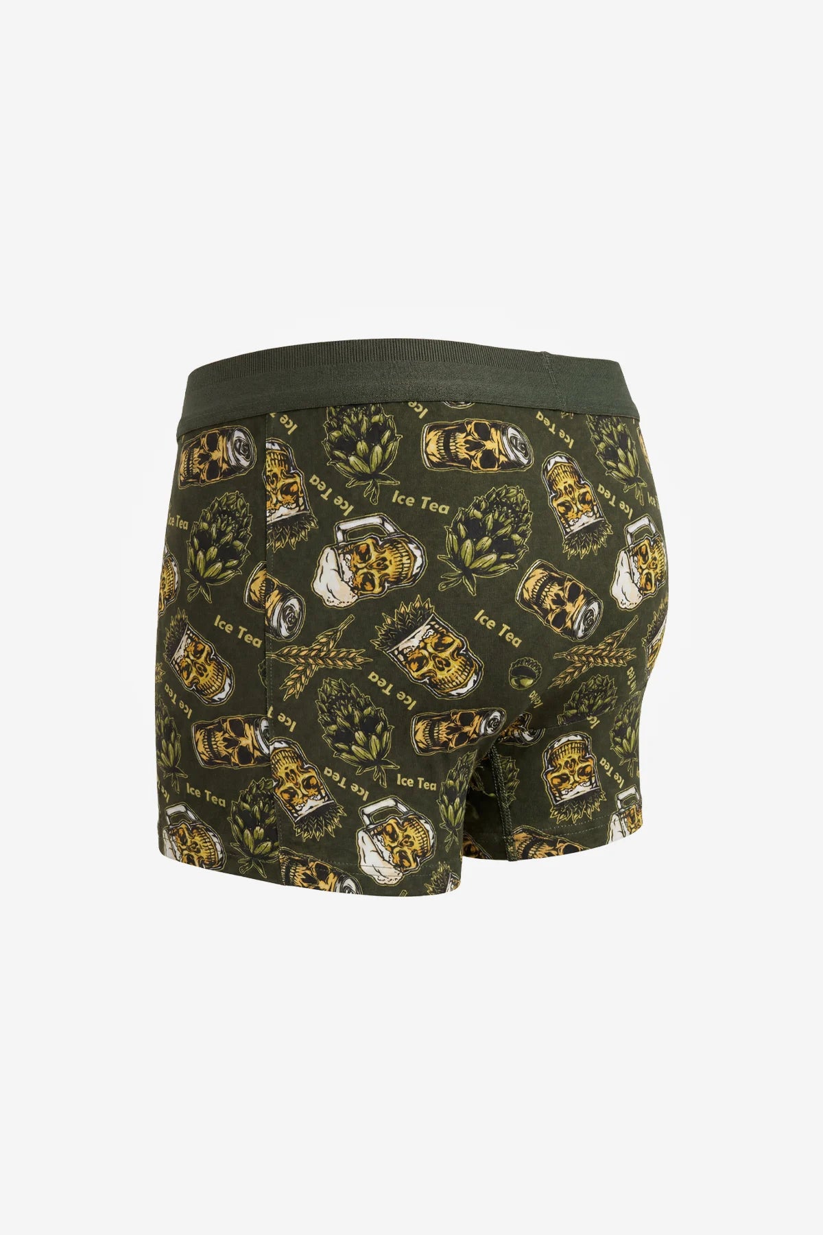 Erkek Baskılı Kısa Boxer Şort