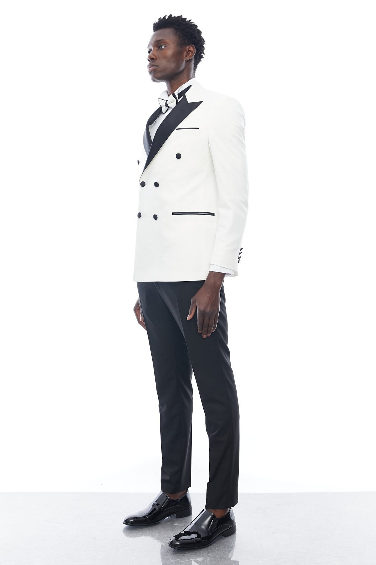Slim Fit Swallow Collar Tuxedo Suit