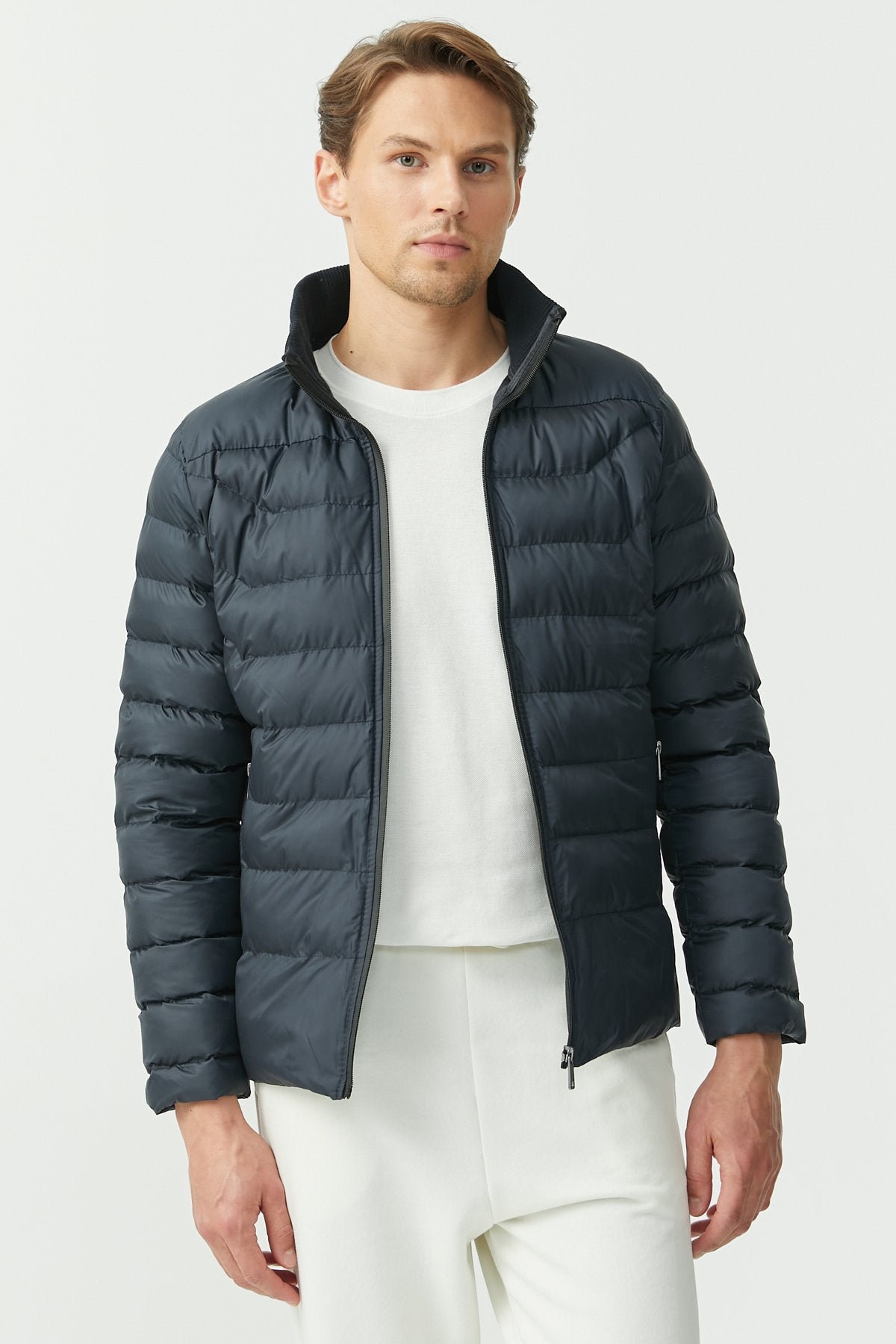 Men's Lightweight Puffer Short Coat