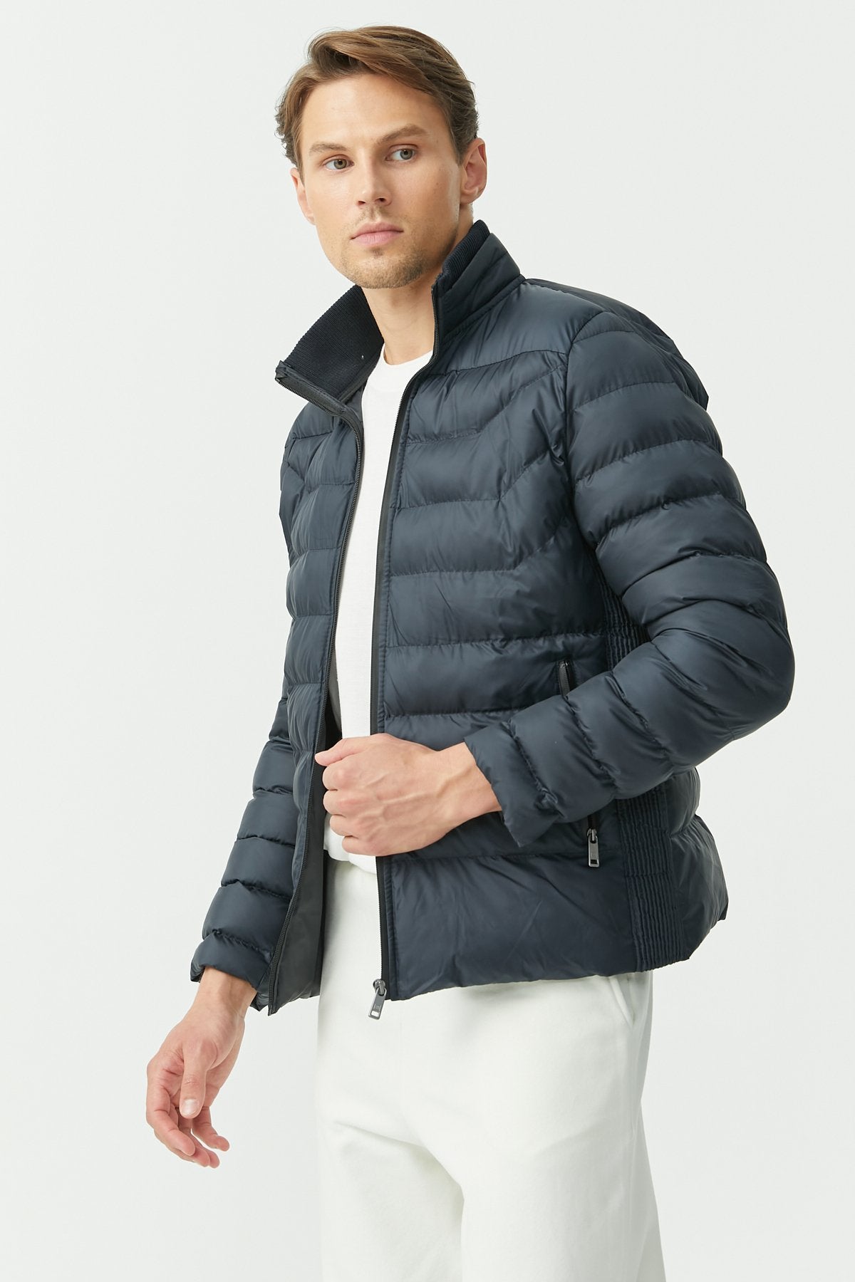 Men's Lightweight Puffer Short Coat