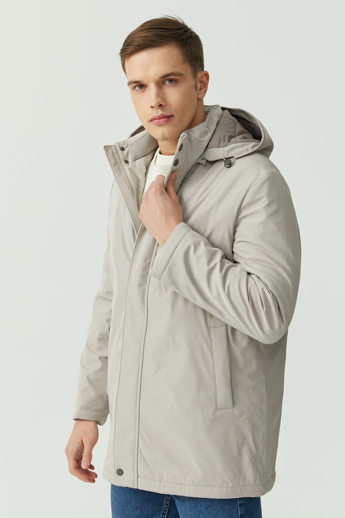 Men's Hooded Coat