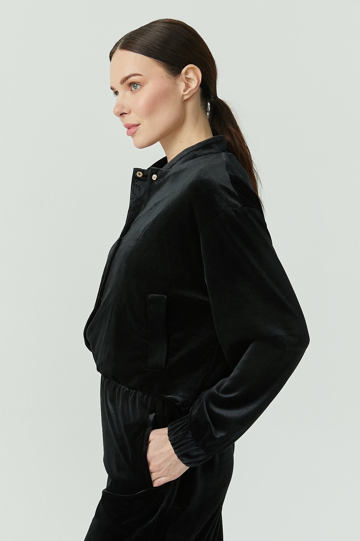 Women's Velvet Thin Jacket