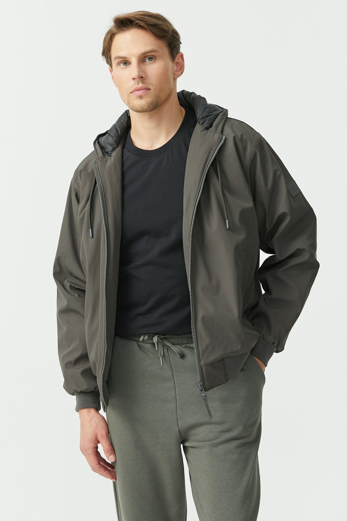 Men's Hooded Oversize Coat