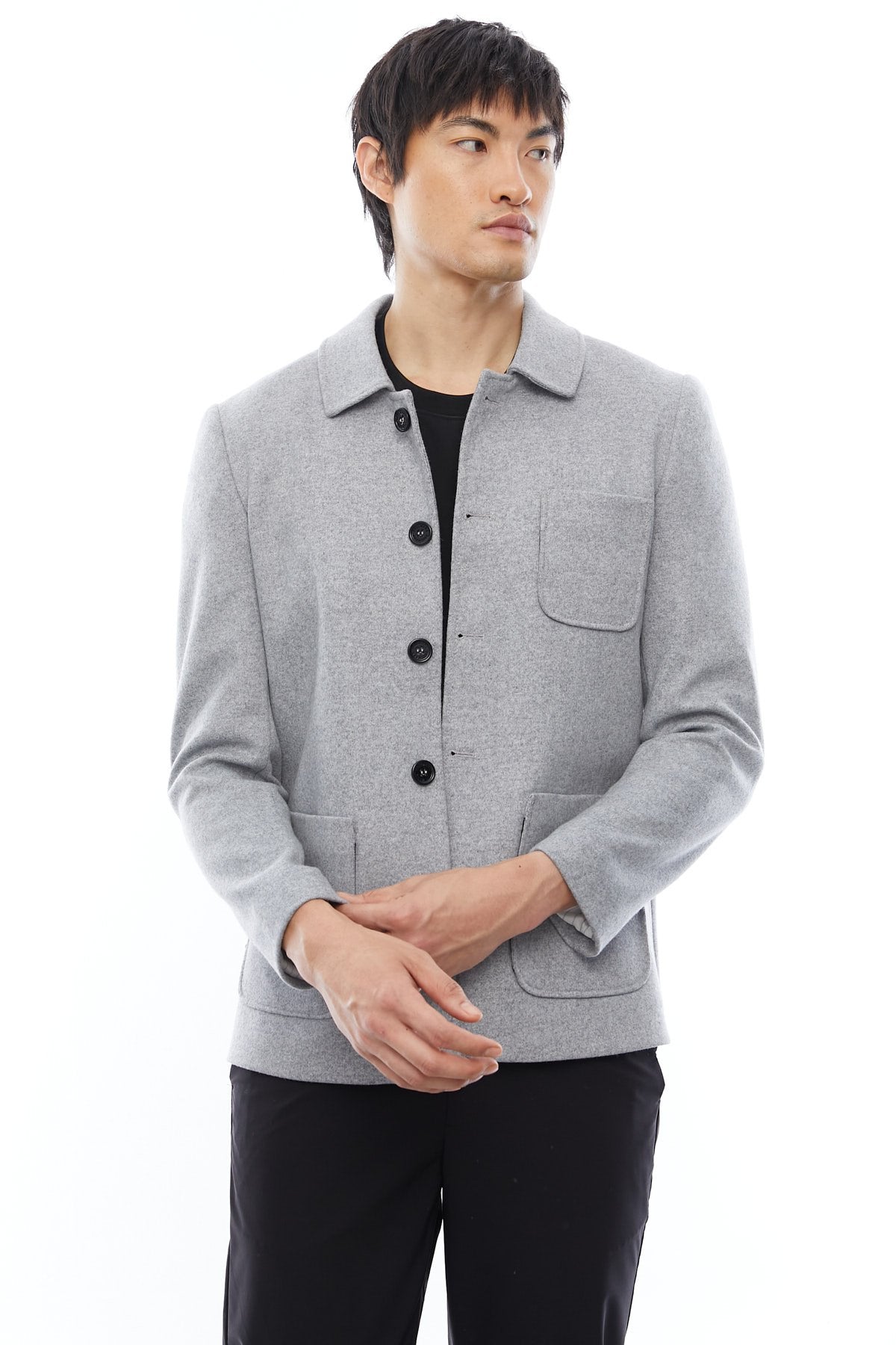 Men's Thin Short Cashmere Jacket
