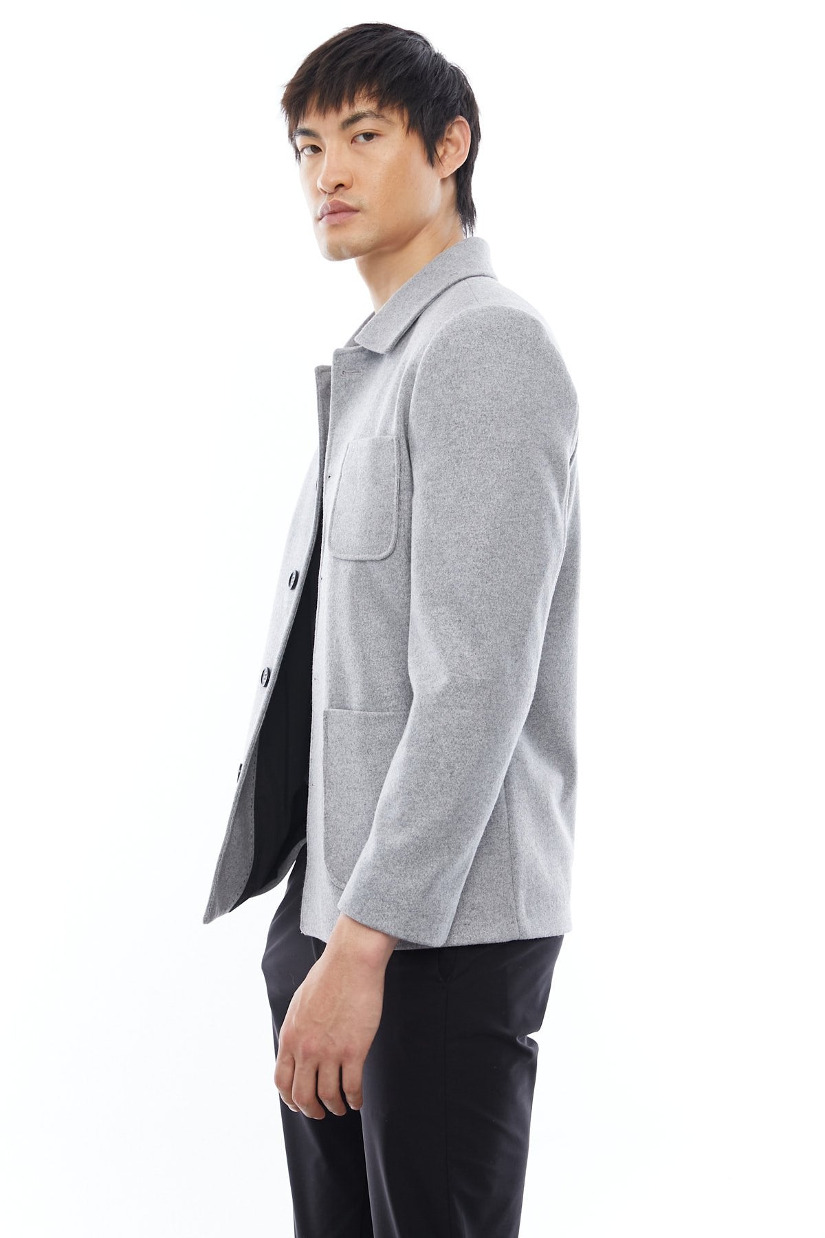 Men's Thin Short Cashmere Jacket