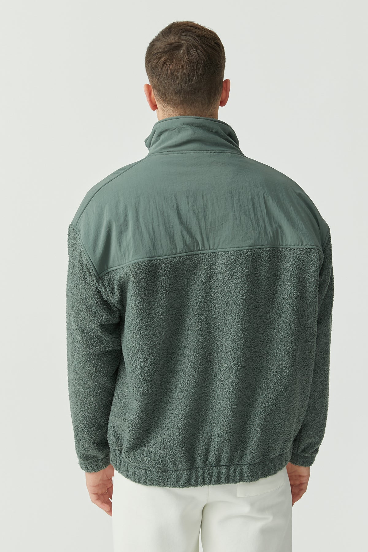 Men's Stand Collar Soft Texture Thin Coat