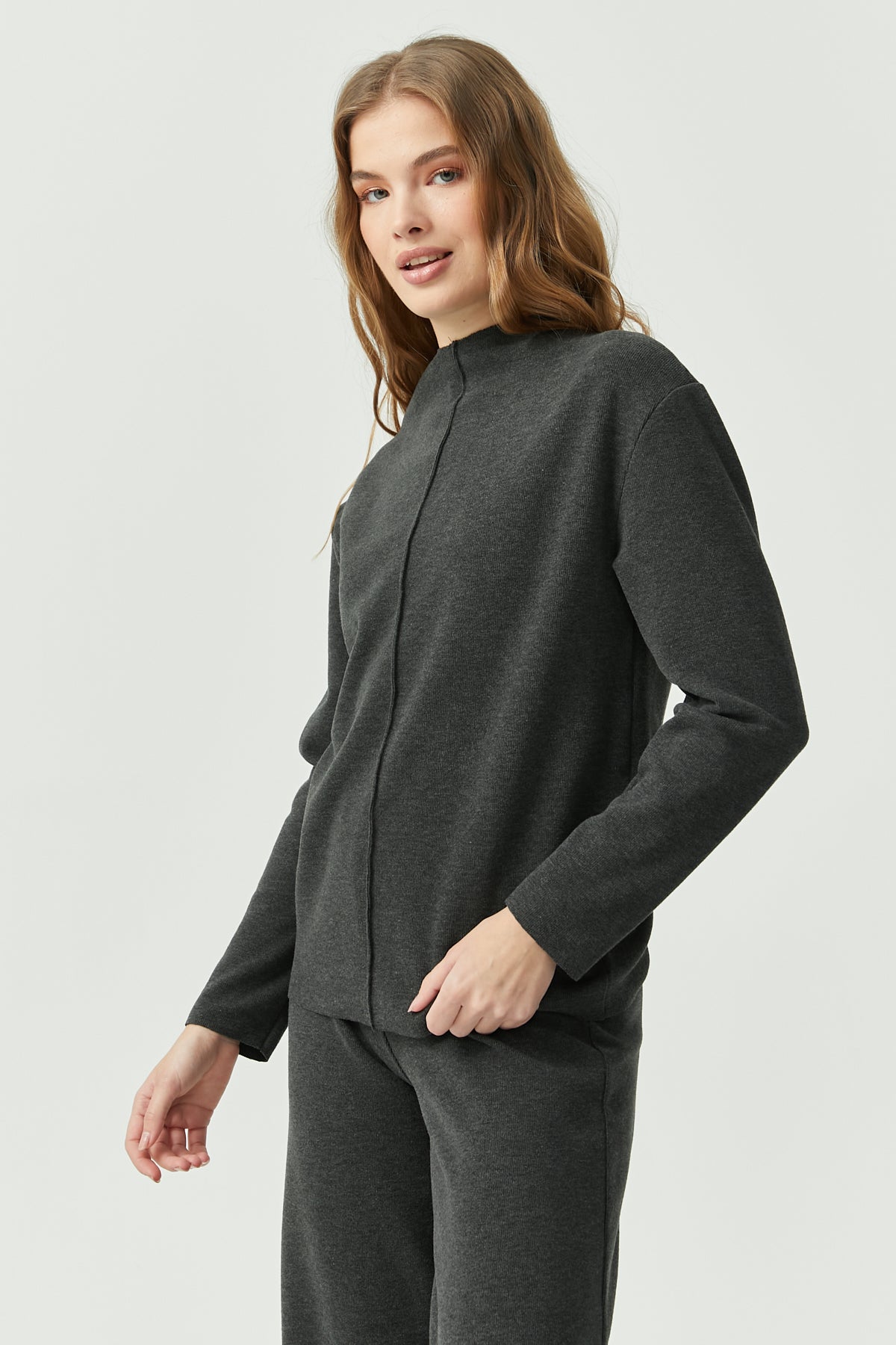 Front Stitch Detailed Blouse