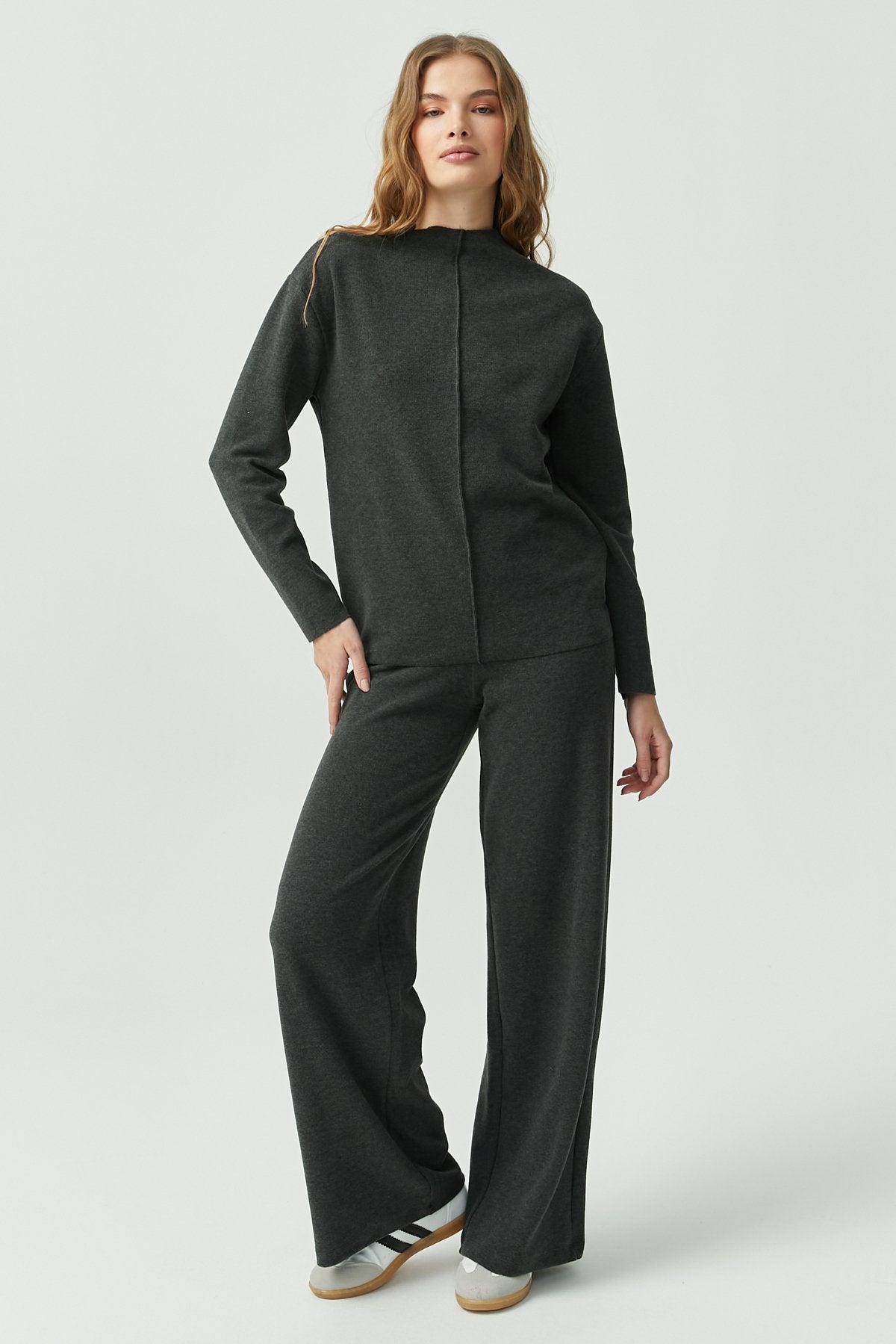 Front Stitch Detailed Blouse