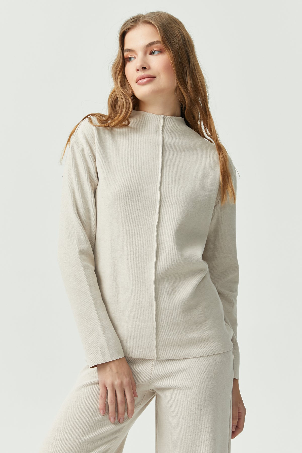 Front Stitch Detailed Blouse