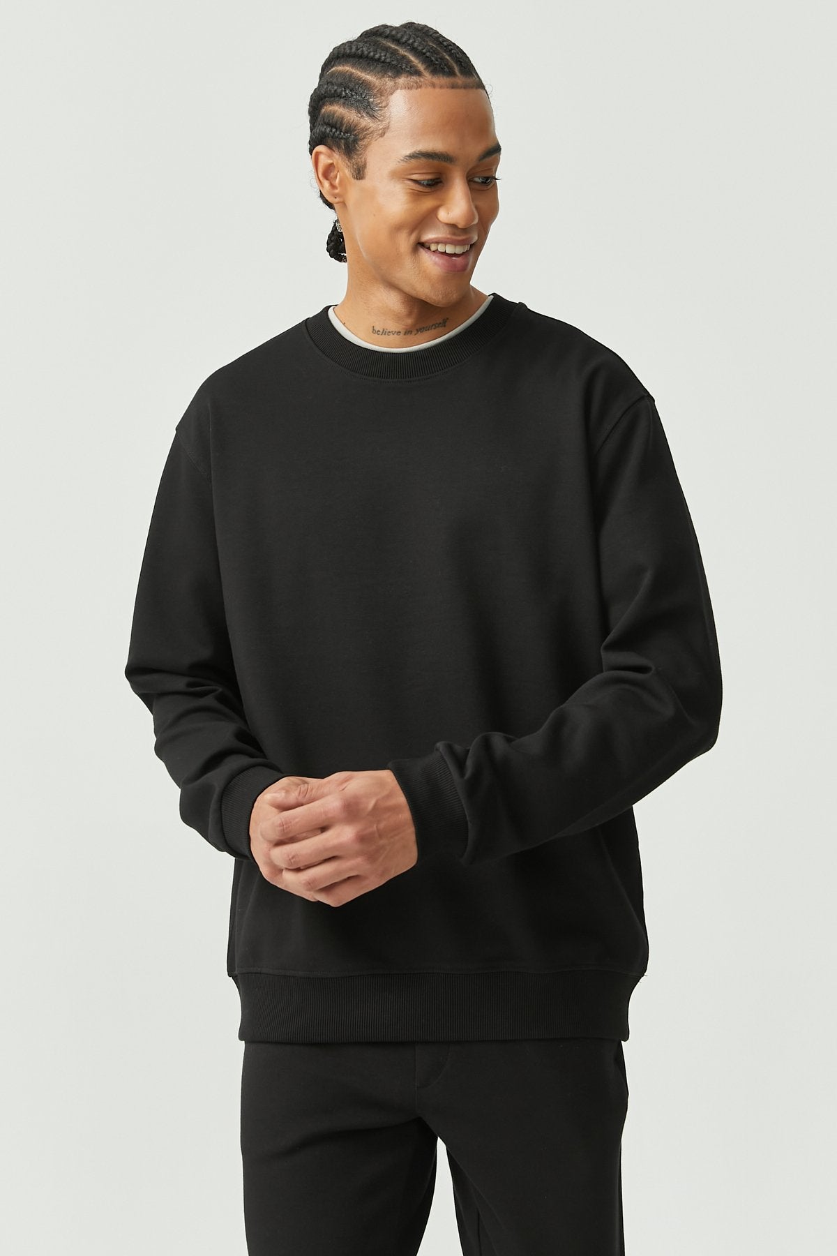 Erkek Basic Sweat Üstü
