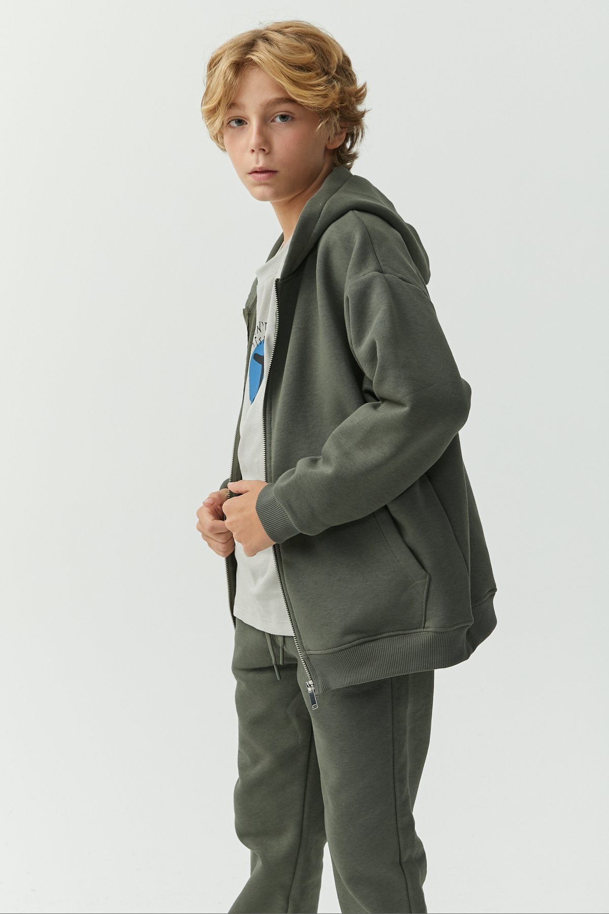 Boy's Hooded Sweat Top