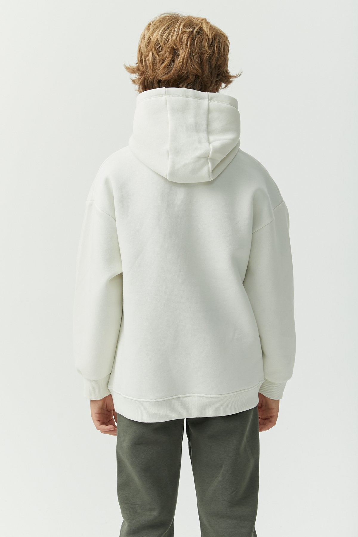 Boy's Oversize Hooded Sweat Top