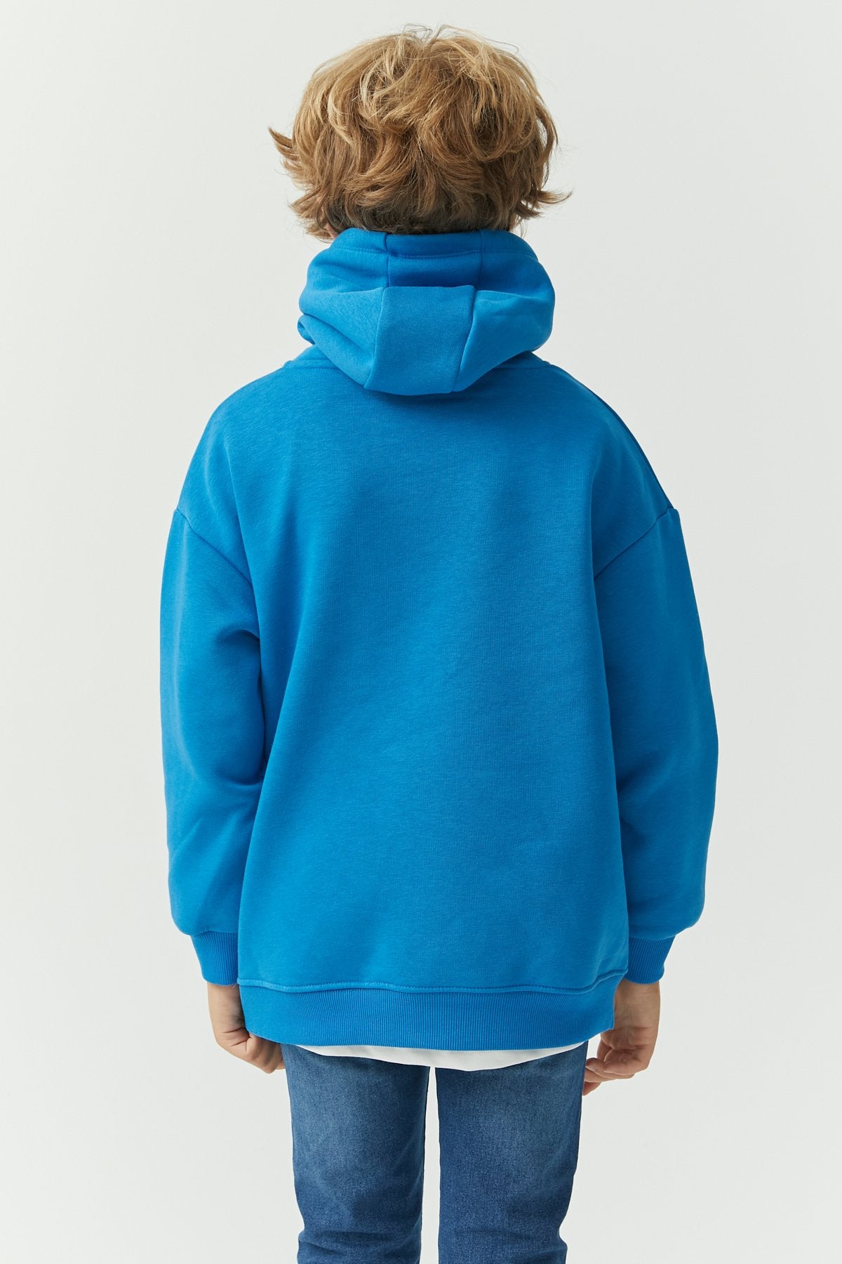 Boy's Oversize Hooded Sweat Top