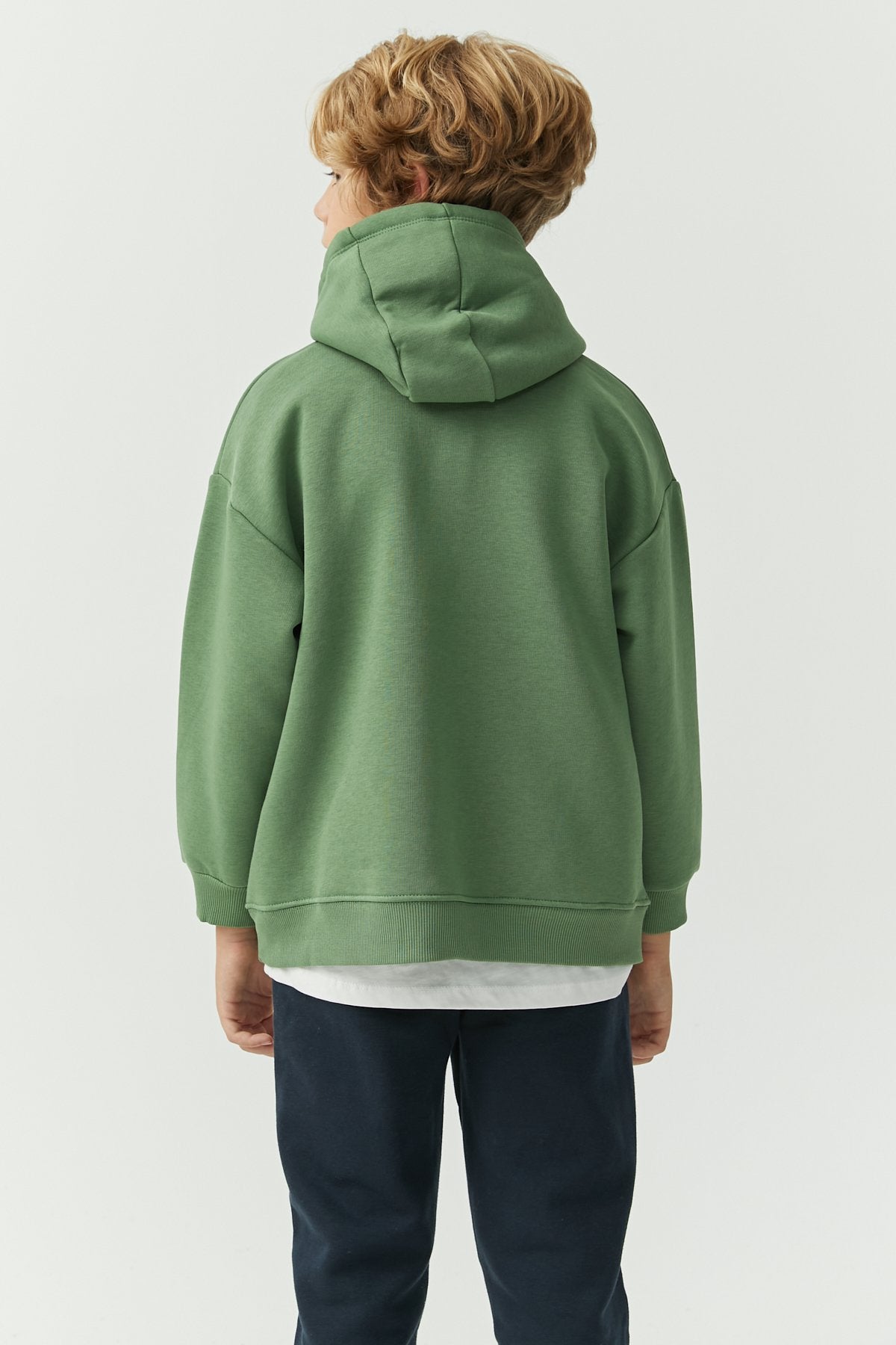Boy's Oversize Hooded Sweat Top