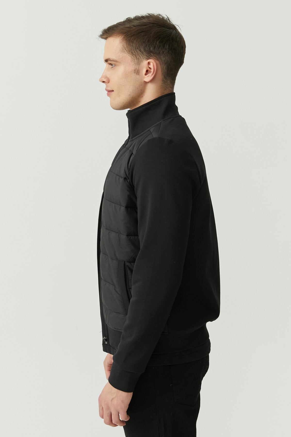 Men's Zippered Thin Coat
