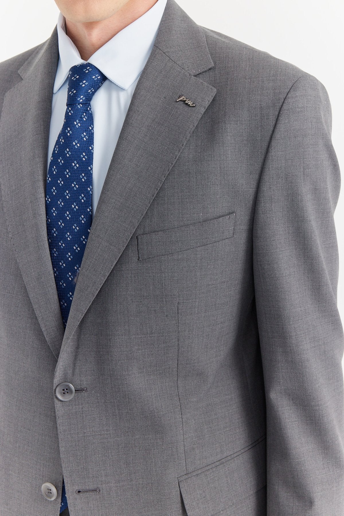 Men's Mono Collar Classic Suit