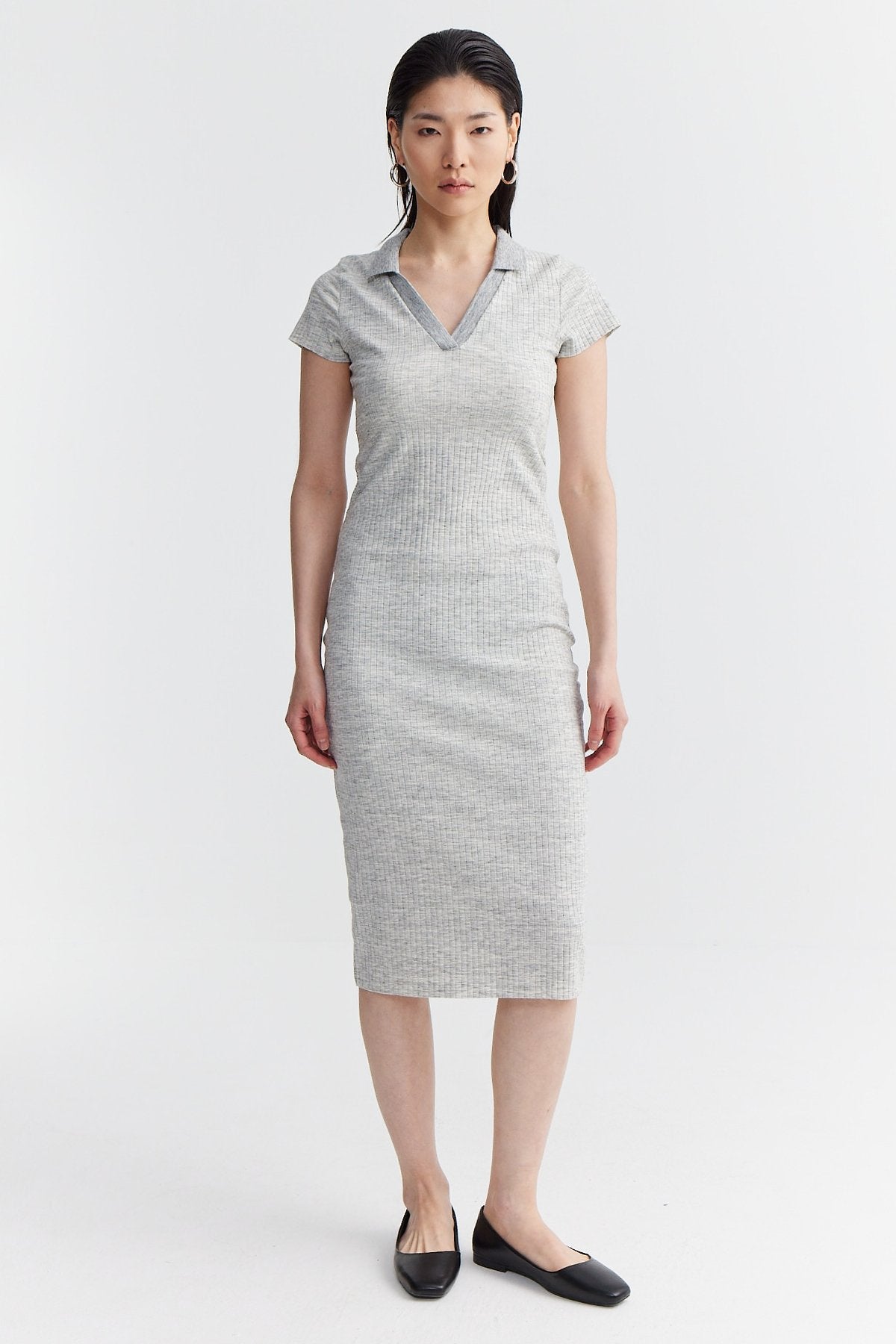 Women's Polo Collar Dress