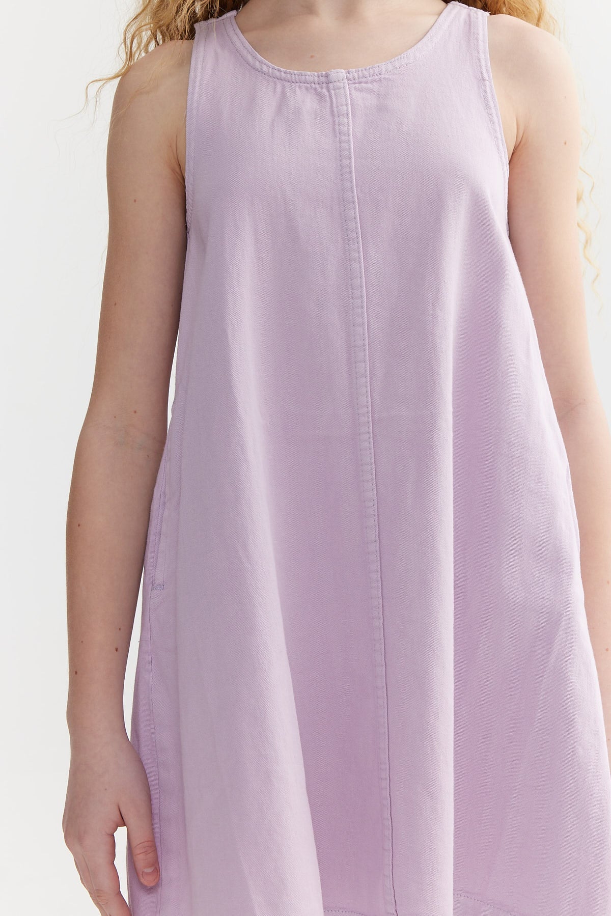 Girl's Pocket Detailed Dress