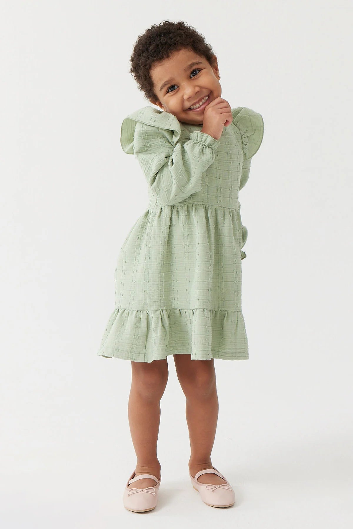 Girl's Long-Sleeve Dress