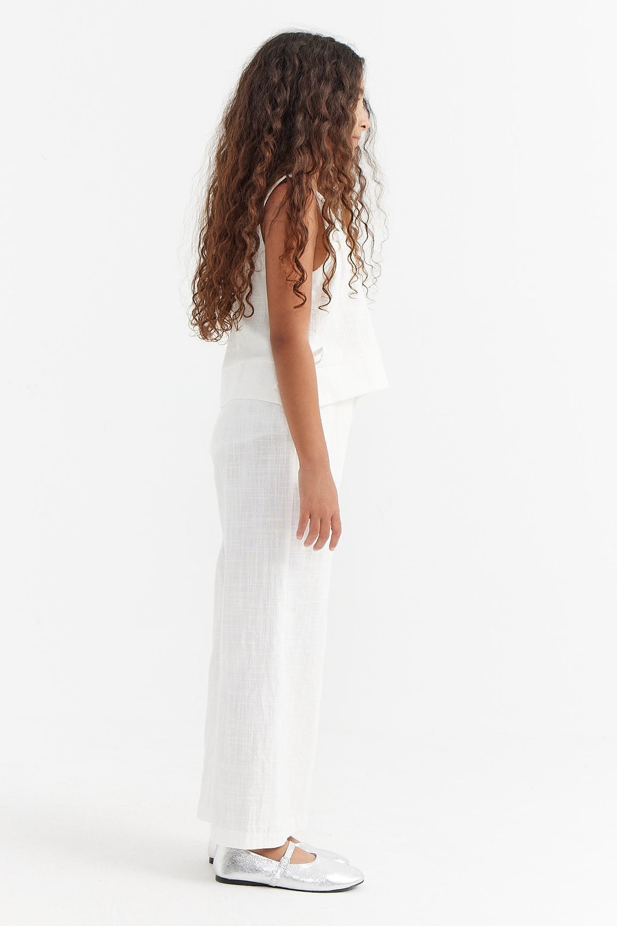 Girl's Textured 2-Piece Set