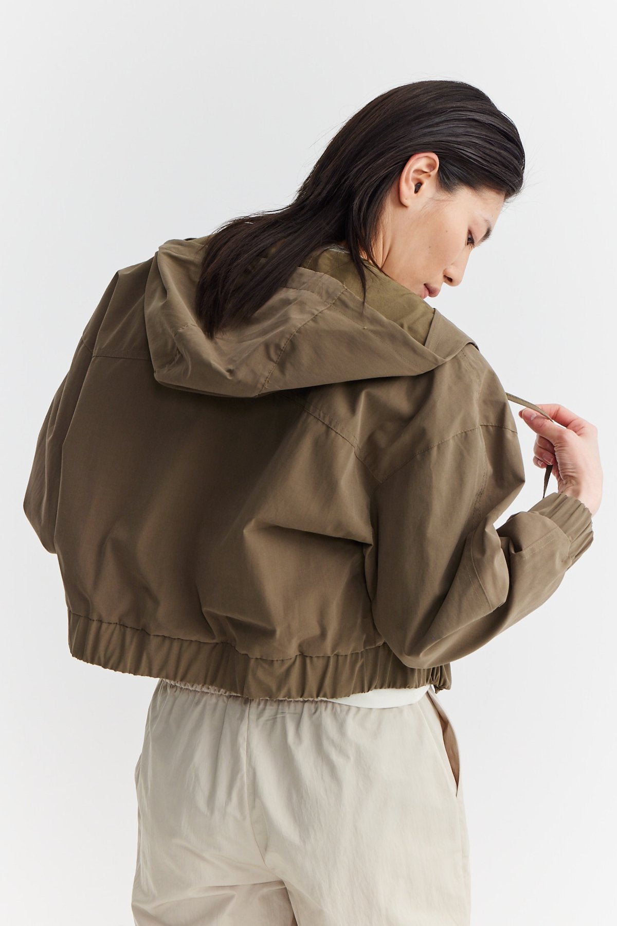 Women's Hooded Thin Coat