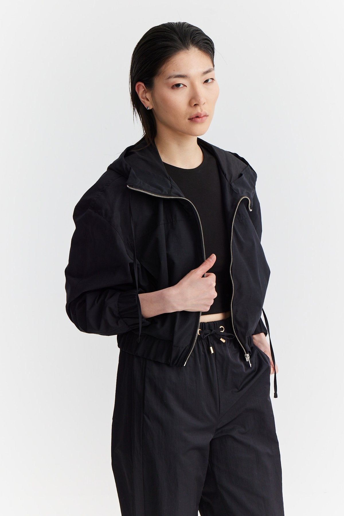 Women's Hooded Thin Coat