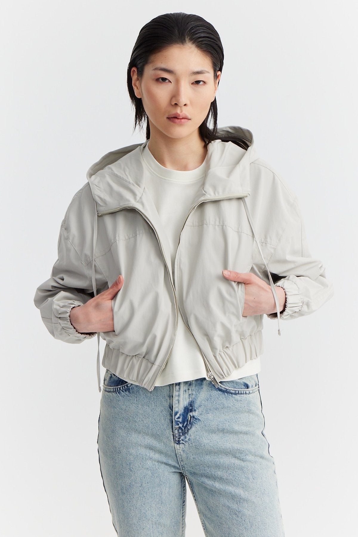 Women's Hooded Thin Coat