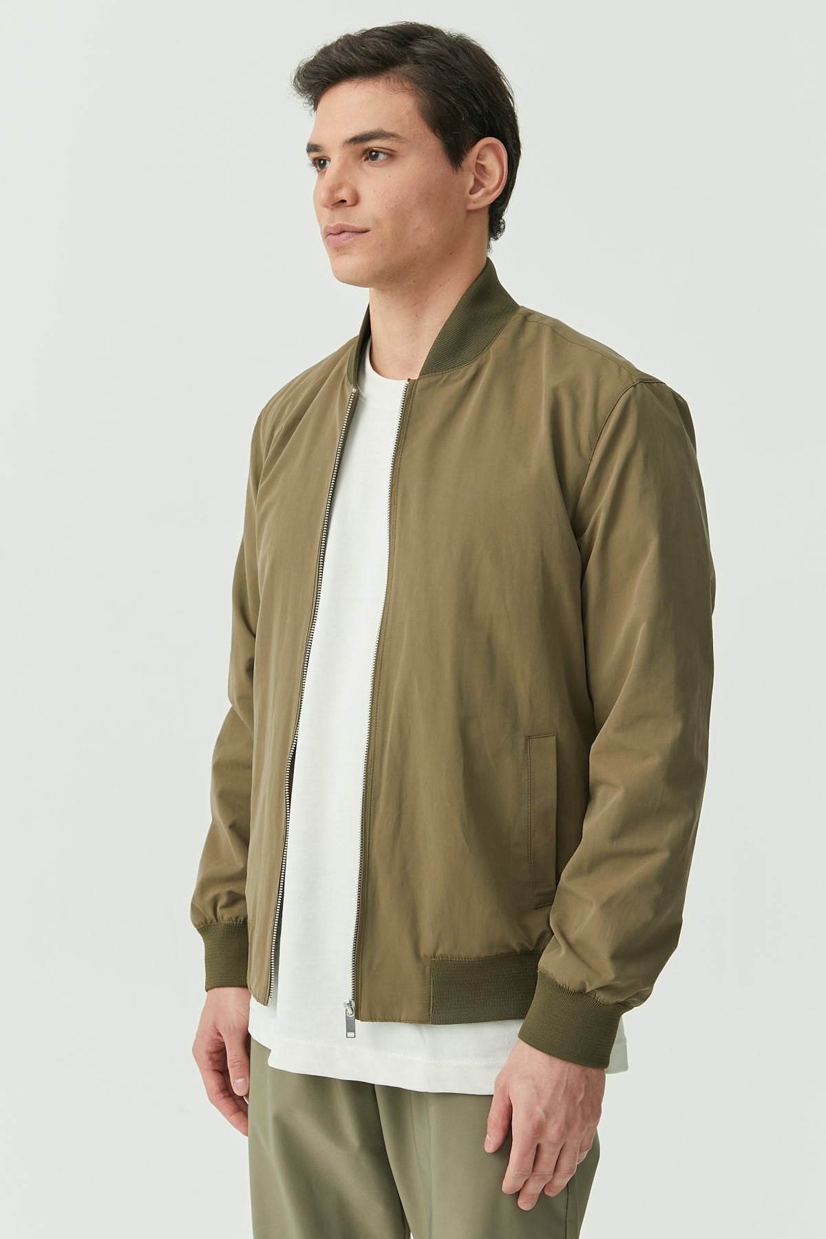 Men's Bomber Thin Short Coat