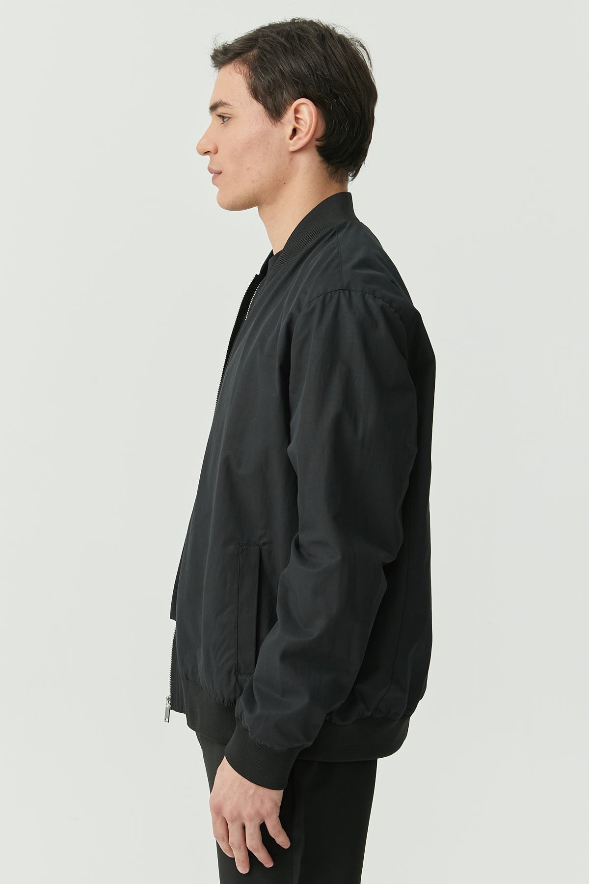 Men's Bomber Thin Short Coat
